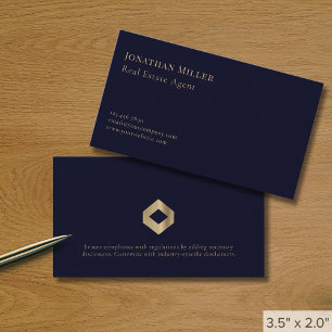 Tarjeta De Visita Administración simple de propiedades inmobiliarias