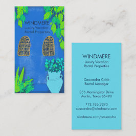 Tarjeta De Visita Administrador de propiedades de Luxury Real Estate