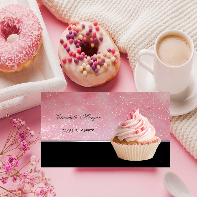 Tarjeta De Visita Adorable, Panadería De Tortas (Subido por el creador)