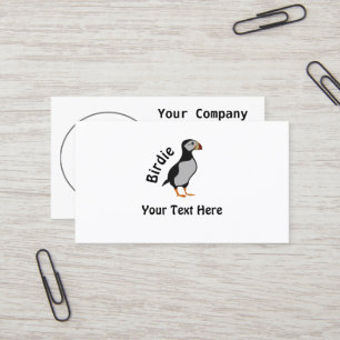 Tarjeta De Visita Adorable Personalizado Permanente de la Aleta de P
