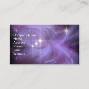 Tarjeta De Visita Adoración de la galaxia espacial