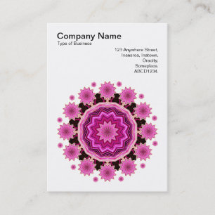 Tarjeta De Visita Adorno 024 de la mandala