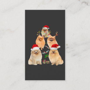 Tarjeta De Visita Adorno divertido para árbol de Navidad con disfraz