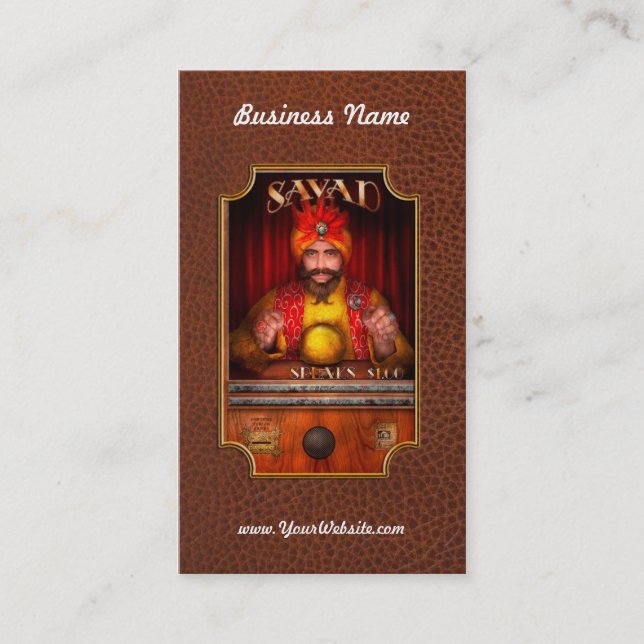 Tarjeta De Visita Afición - tenga su fortuna dicha