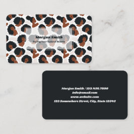 Tarjeta De Visita Afro Hair Braids
