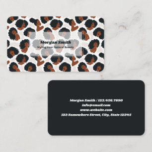 Tarjeta De Visita Afro Hair Braids