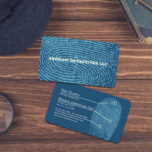 Tarjeta De Visita Agencia de detectives privados