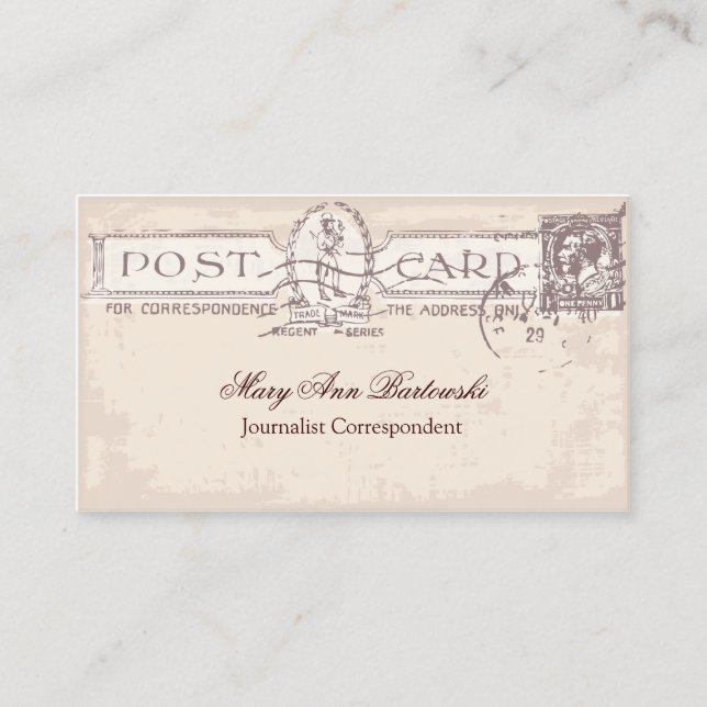 Tarjeta De Visita Agencia de viajes  (Anverso)