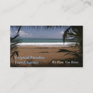 Tarjeta De Visita Agencia de viajes