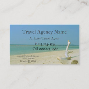 Tarjeta De Visita Agencia de viajes