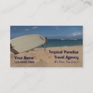 Tarjeta De Visita Agencia de viajes