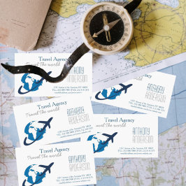 Tarjeta De Visita Agencia de viajes, alquiler de vacaciones .....