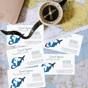 Tarjeta De Visita Agencia de viajes, alquiler de vacaciones .....