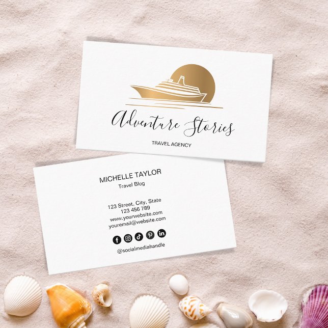 Tarjeta De Visita Agencia de viajes Blog de viajes Blue World Map Cr (Subido por el creador)