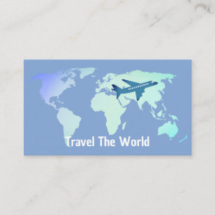 Tarjeta De Visita agencia de viajes de agencias de viajes de viajes