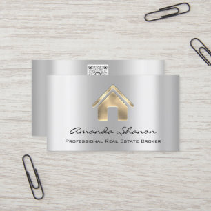 Tarjeta De Visita Agente de corredores inmobiliarios profesionales S