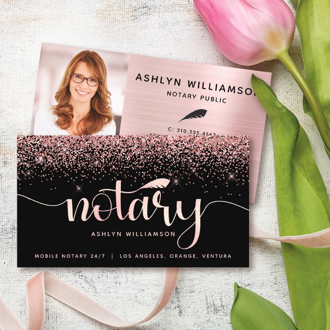 Tarjeta De Visita Agente de firma de préstamos de notario para Purpu (Subido por el creador)