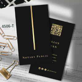 Tarjeta De Visita Agente de firma de préstamos notariales públicos m