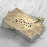 Tarjeta De Visita Agente de firma notarial móvil Vintage Gold & Bron<br><div class="desc">Notary Loan Signing Agent Modern Bronze & Gold Business Cards.</div>