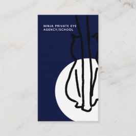 Tarjeta De Visita Agente de ojo/detective privado