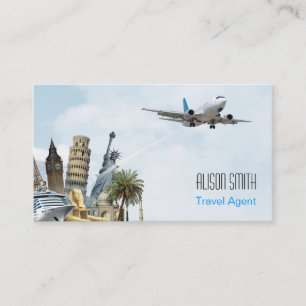 Tarjeta De Visita Agente de viajes