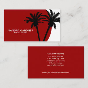 Tarjeta De Visita Agente de viajes/guía turístico