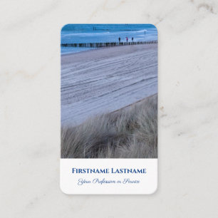 Tarjeta De Visita Agente de viajes oceánicos para la puesta de sol e