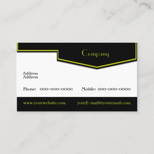 Tarjeta De Visita Agente inmobiliario (Anverso)