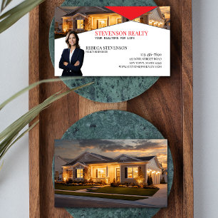Tarjeta De Visita Agente inmobiliario