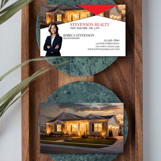 Tarjeta De Visita Agente inmobiliario (Subido por el creador)