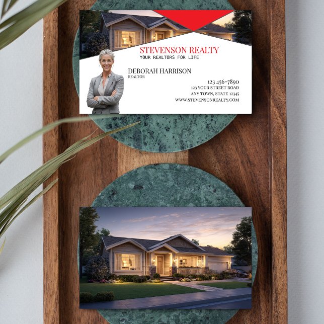 Tarjeta De Visita Agente inmobiliario (Subido por el creador)