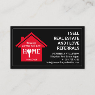 Tarjeta De Visita Agente inmobiliario elegante de Realtor profesiona