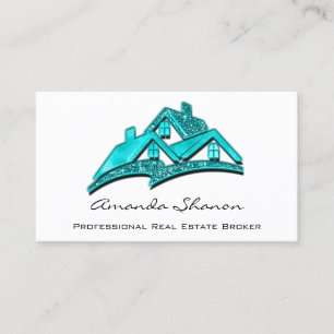 Tarjeta De Visita Agente Inmobiliario Profesional Broker Beach Houst