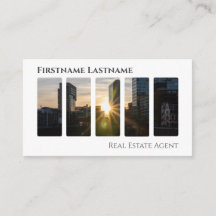 Agente inmobiliario QR-Code edificios de oficinas 