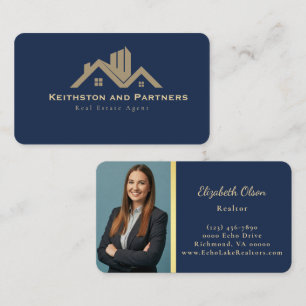 Tarjeta De Visita Agentes inmobiliarios promocionales de Realtor mod