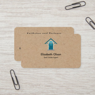Tarjeta De Visita Agentes inmobiliarios promocionales de Realtor mod