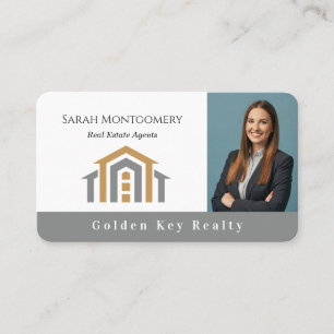 Tarjeta De Visita Agentes inmobiliarios promocionales de Realtor mod
