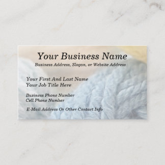 Tarjeta De Visita Agradable Yarn