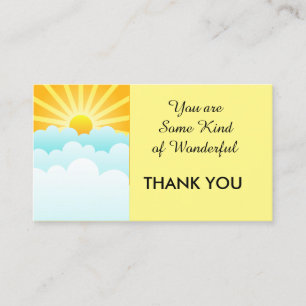 Tarjeta De Visita Agradecimiento Negocio/Personal 100 unidades, Aman