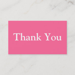 Tarjeta De Visita Agradezco a Business Cards Template Pink