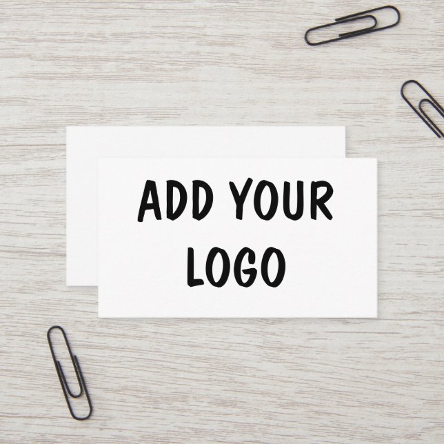 TARJETA DE VISITA AGREGA TU LOGO (Anverso/Reverso In Situ)