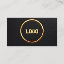 Agrega tu logotipo personalizado círculo profesion