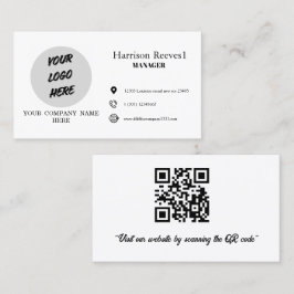 Tarjeta De Visita Agrega tus propios íconos personalizados logo URL 