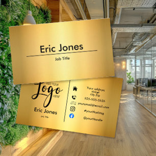 Tarjeta De Visita agregar logotipo LOGOTIPO EMPRESARIAL personalizad