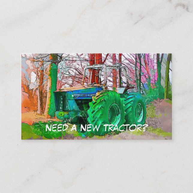 TARJETA DE VISITA AGRICULTURA COMERCIAL (Anverso)