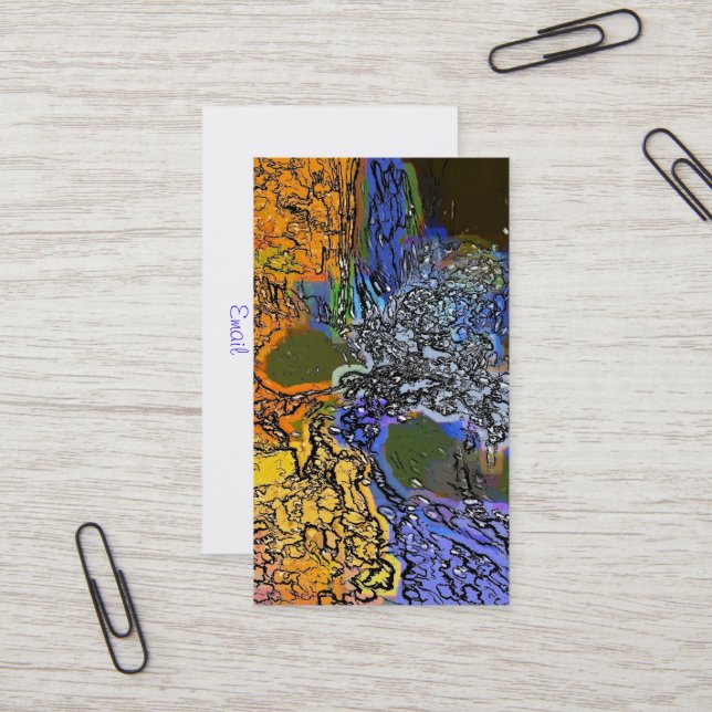 TARJETA DE VISITA AGUA (Anverso/Reverso In Situ)