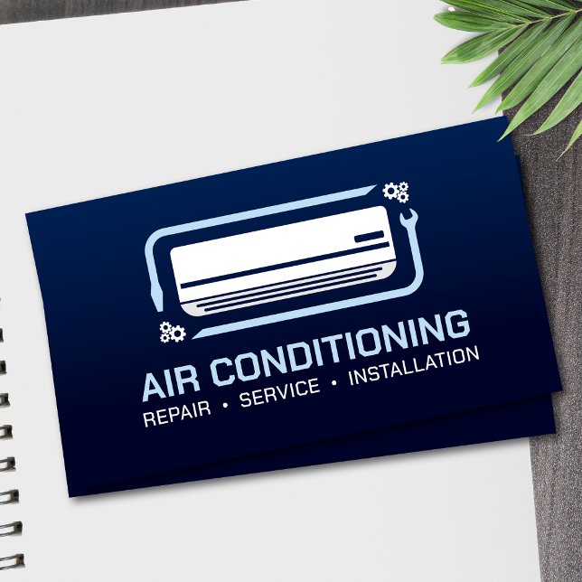 Tarjeta De Visita Air Conditioning – Repair • Service • Installation (Subido por el creador)