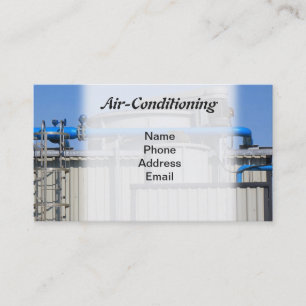 Tarjeta De Visita Aire acondicionado y enfriamiento industrial