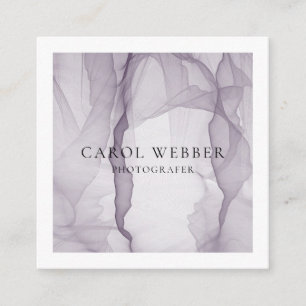 Tarjeta de visita airosa y ligera