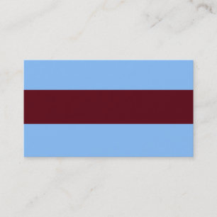 Tarjeta de visita AJUSTABLE Blue & Brown